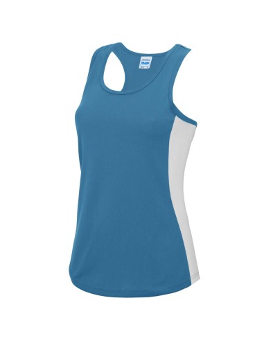 A-JC016-WOMEN'S COOL CONTRAST VEST